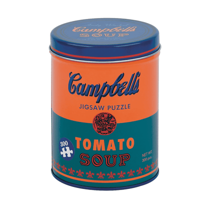 Mini rompecabezas en forma de Andy Warhol "Sopa"