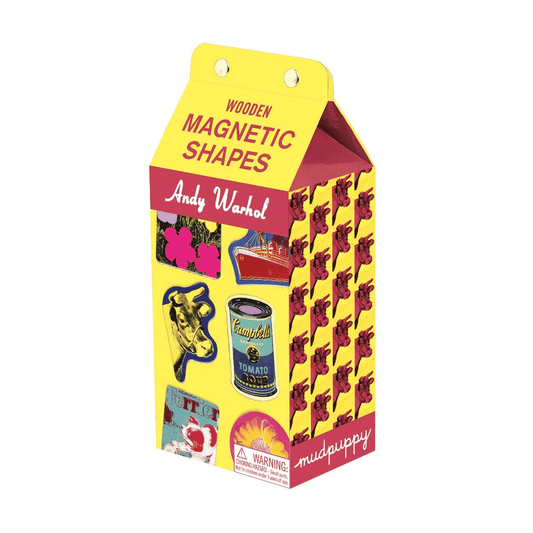 Andy Warhol Wooden Magnetic Shapes - Chrysler Museum Shop