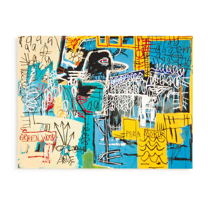 Basquiat Vogel auf Geld 500-teiliges Buchpuzzle