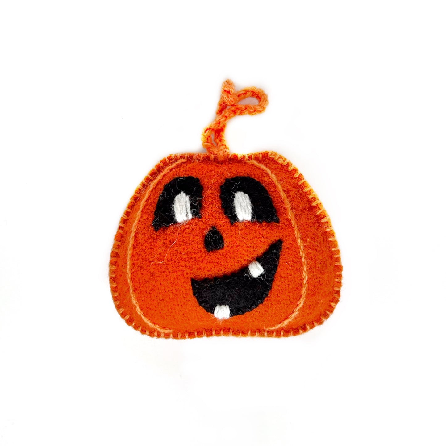 Colorful Halloween Ornament: Jack-o-lantern