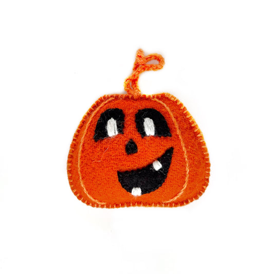 Colorful Halloween Ornament: Jack-o-lantern
