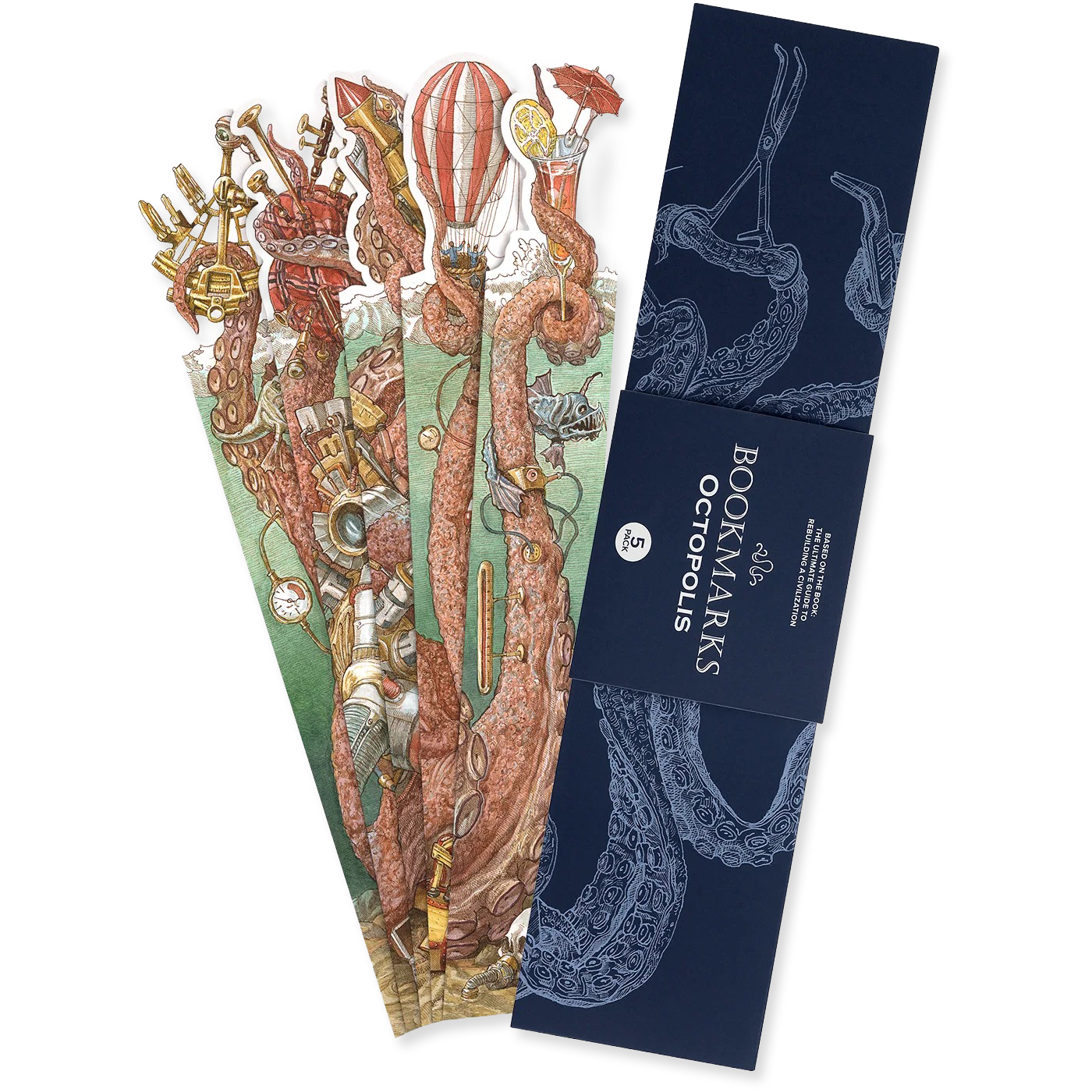 Bookmarks with intricate designs and 'Bookварks' branding on a white background