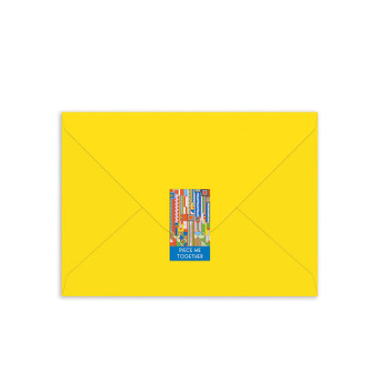 Frank Lloyd Wright's Saguaro Cactus and Forms Greeting Card Puzzle