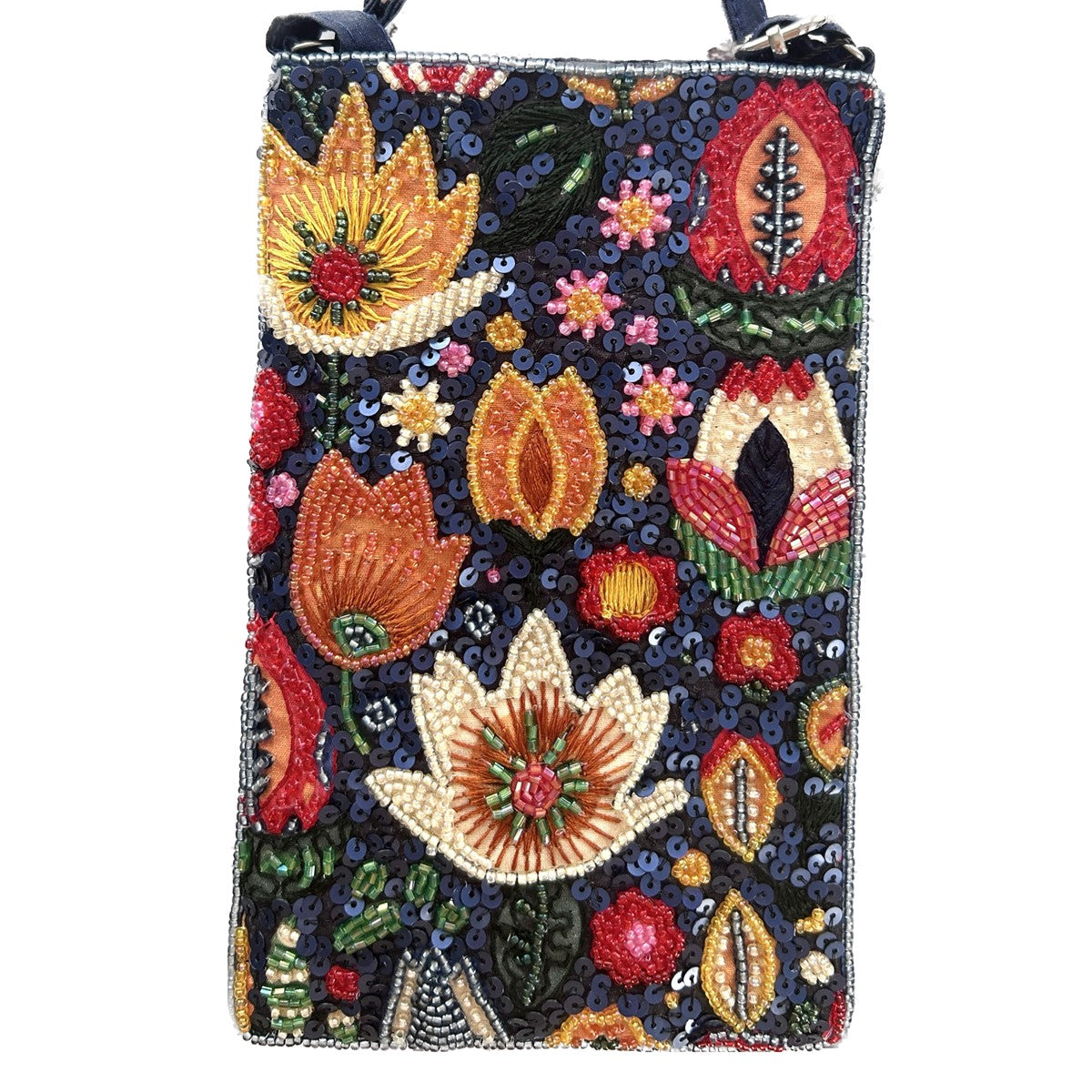 Beaded Club Bag: Folk Florals - Chrysler Museum Shop