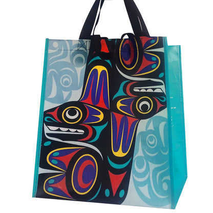 Large "Thunderbird & Whale" Eco Bag