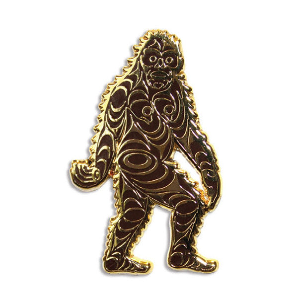 Sasquatch Enamel Pin - Chrysler Museum Shop