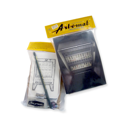 Two Art-o-Mat Prototype Kits