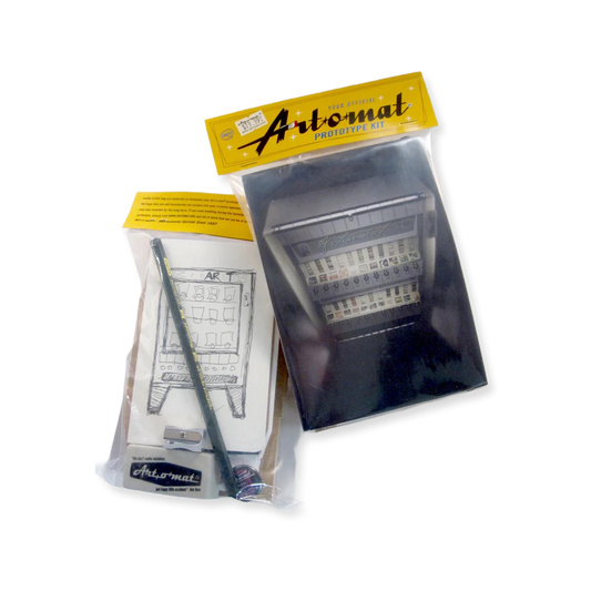 Two Art-o-Mat Prototype Kits