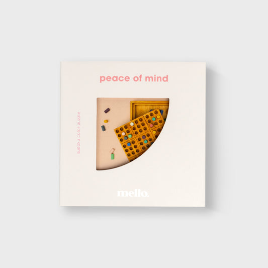 Peace of Mind Wooden Sudoku Game