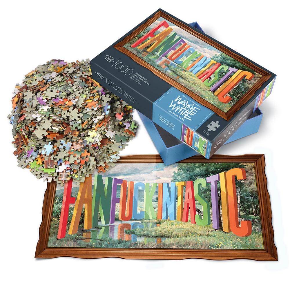 Wayne White "Fanf*ckintastic" 1000-piece Jigsaw Puzzle