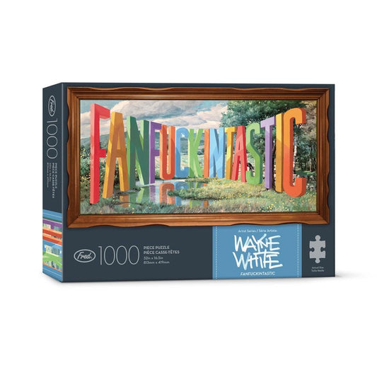 Wayne White "Fanf*ckintastic" 1000-piece Jigsaw Puzzle - Chrysler Museum Shop