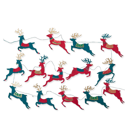 Reindeer Garland