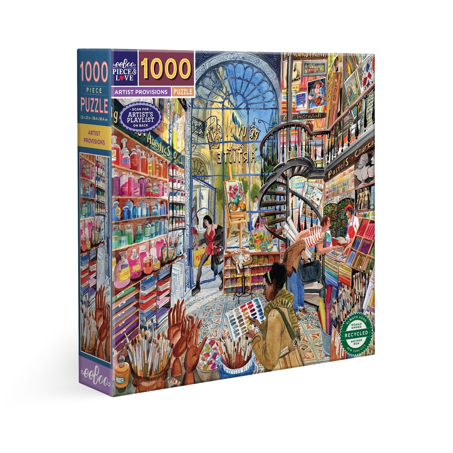 Artist's Provisions 1000 Piece Puzzle