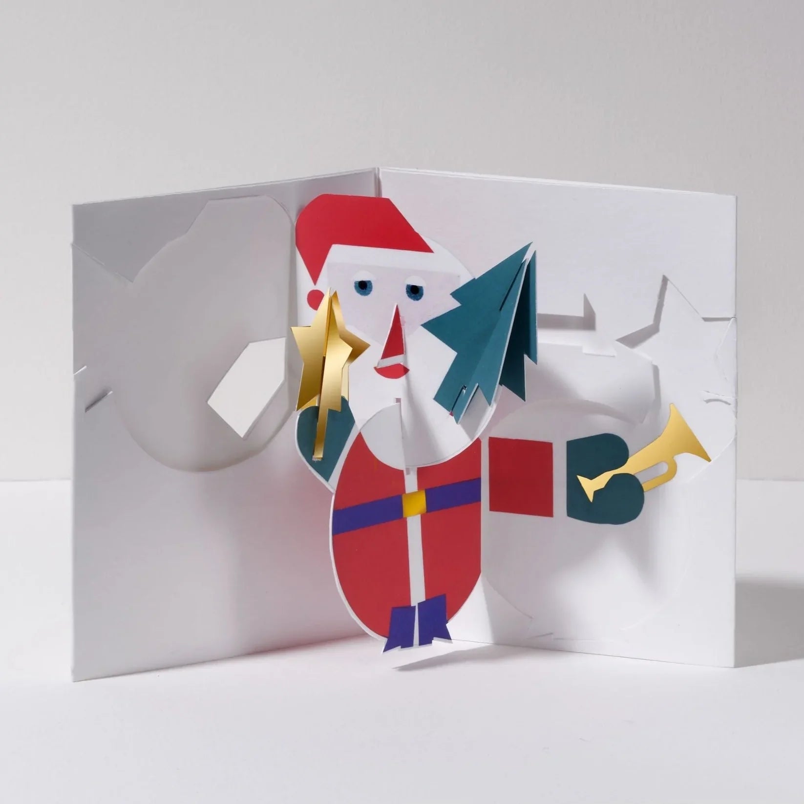 Pop-up Greeting Card: Santa Claus - Chrysler Museum Shop