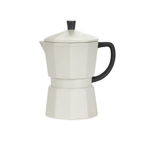 Moka Ceramic Coffee Cup with Lid - Chrysler Museum Shop