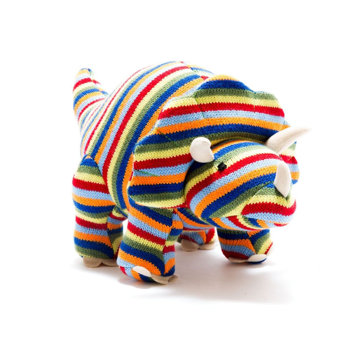 Knitted Toy: Triceratops - Chrysler Museum Shop