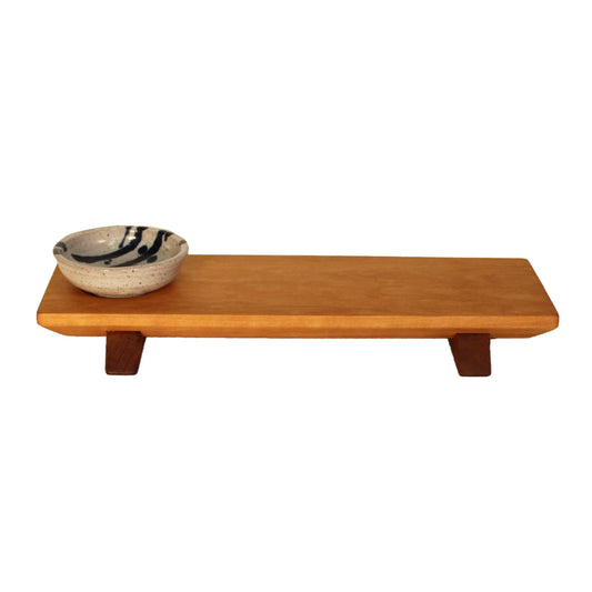 Haywood Sushi Board with Stoneware Bowl