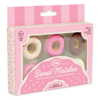 Sweet Mistakes Donut Scented Erasers