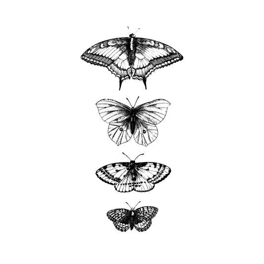 Butterflies Temporary Tattoos