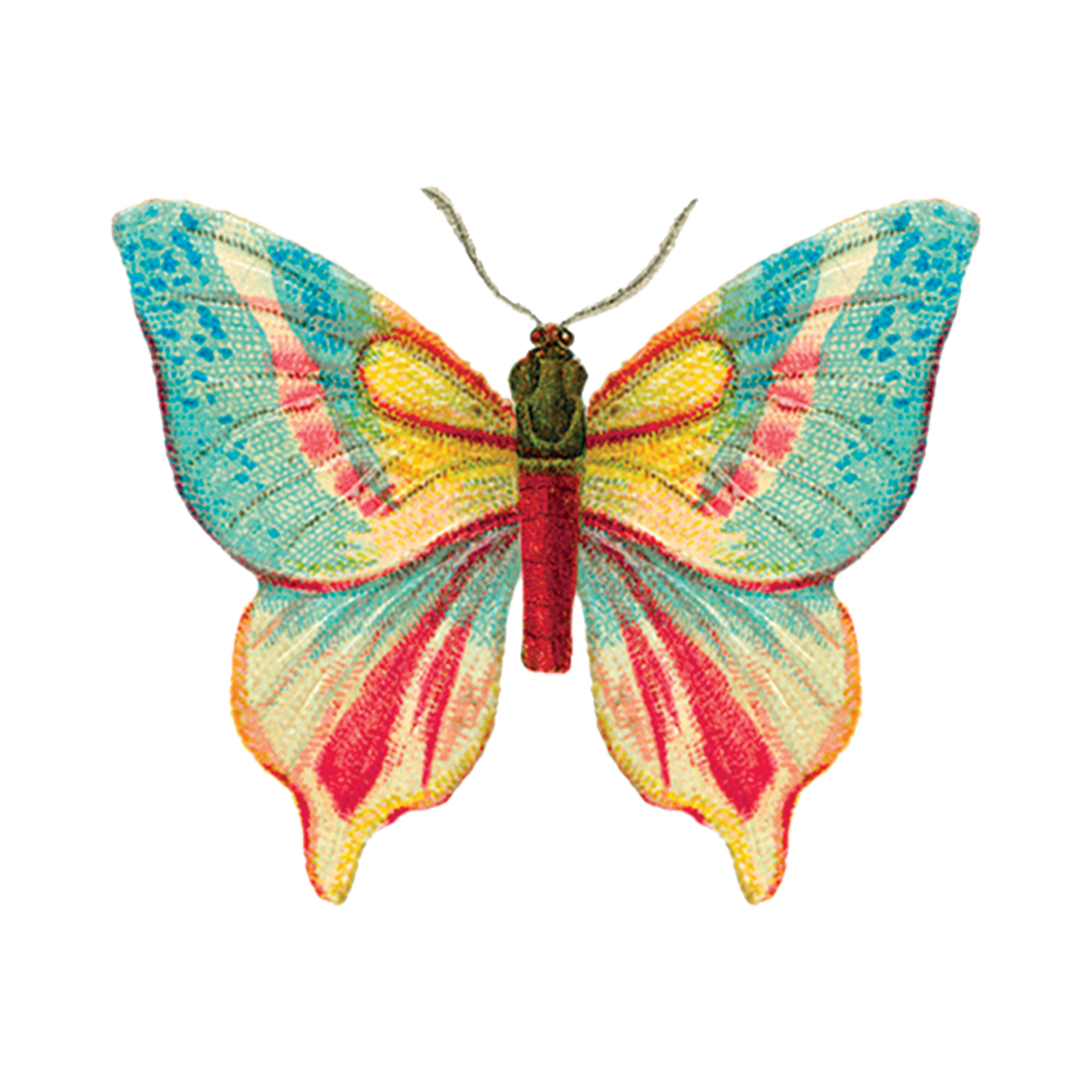 Schmetterling #2 Temporäre Tattoos