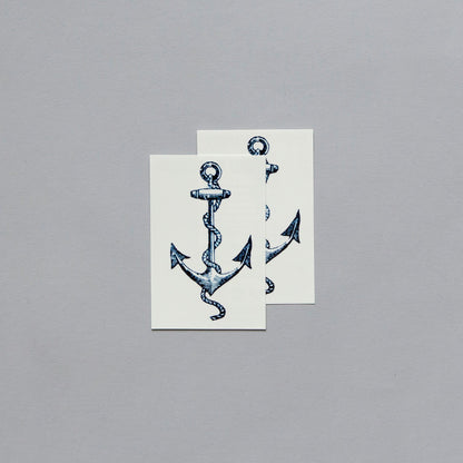 Cartolina Anchor Temporary Tattoos