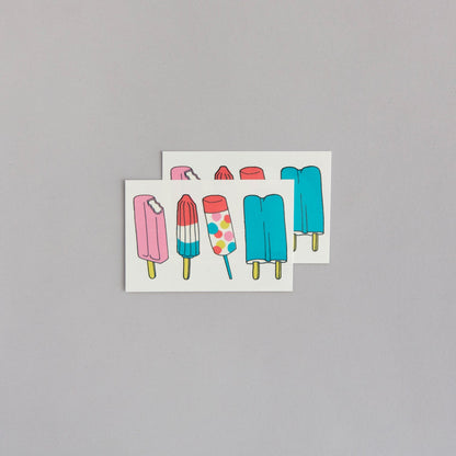 Popsicles Temporary Tattoos