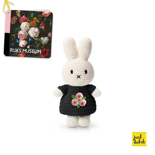 Miffy with "Still Life with Flowers" Dress