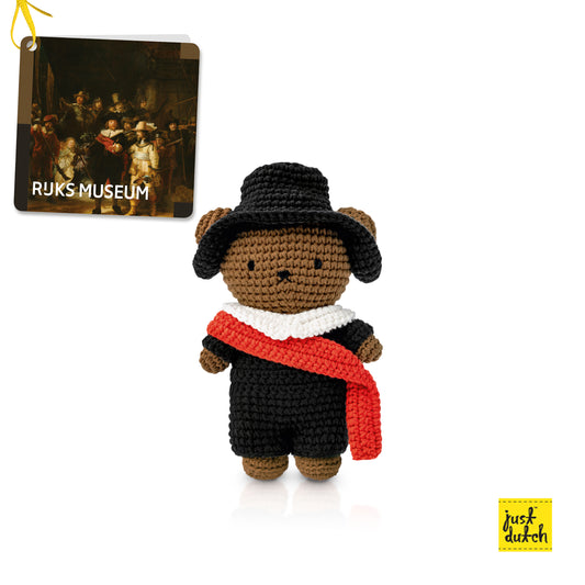 Boris Handmade Knit Doll with Rembrandt "Nightwatch" Outfit