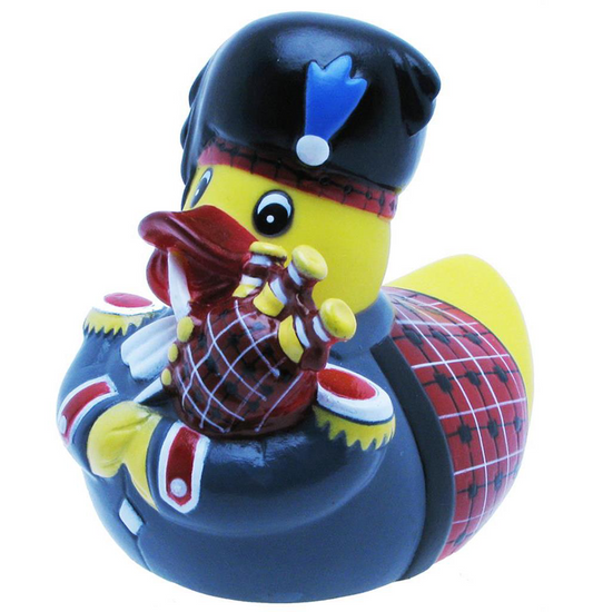 Scottish Bagpiper Duck