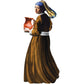Vermeer's "Girl With A Pearl Earring" Die-Cut Note Card with Stickers