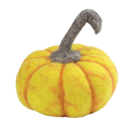 Handmade Wool Felt Pumpkins: Munchkin - Chrysler Museum Shop