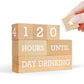 Wer zählt? Daily Parenting Holz-Countdown-Blöcke