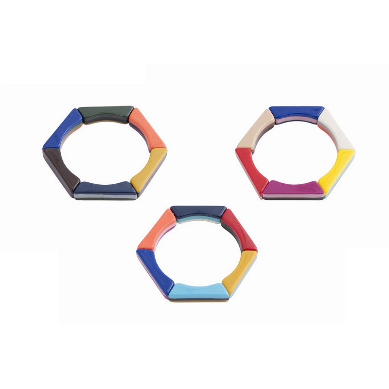 Polygon Pop-Art Bracelet