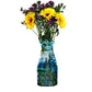 Tiffany "Iris Landscape" Expandable Vase