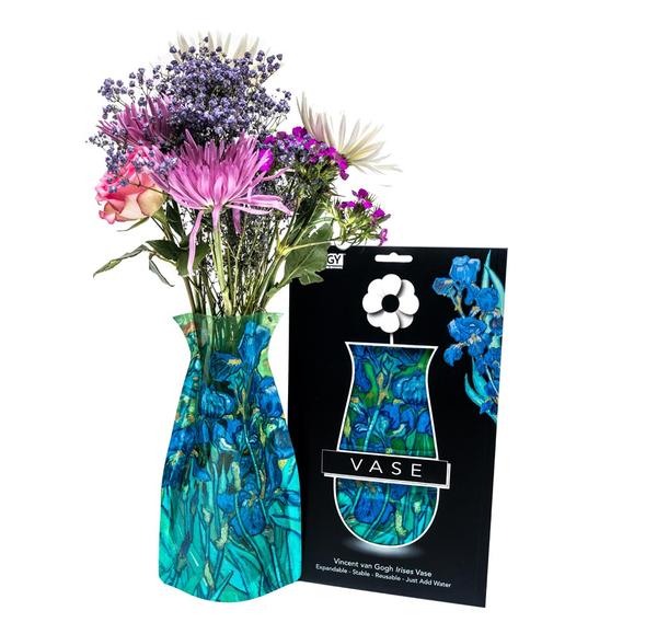 Van Gogh "Irises" Expandable Vase