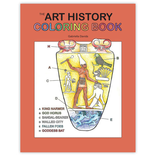 El libro para colorear de historia del arte