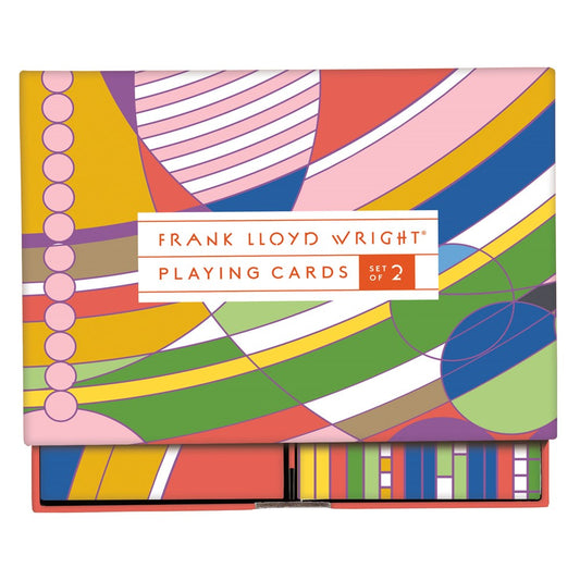 Frank Lloyd Wright Playing Cards Set of Two Decks - Chrysler Museum Shop