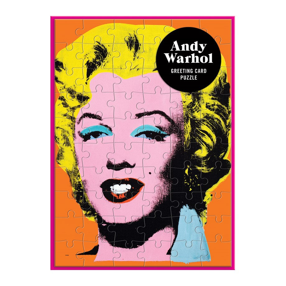 Rompecabezas de tarjetas de felicitación Marilyn de Andy Warhol