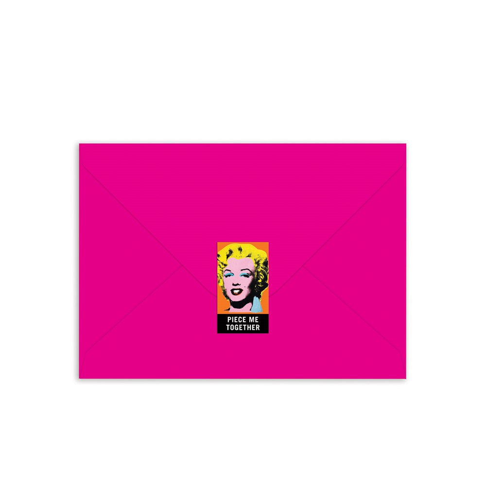Rompecabezas de tarjetas de felicitación Marilyn de Andy Warhol