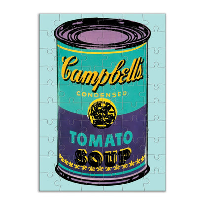 Andy Warhol's Soup Can Greeting Card Puzzle