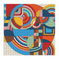 Frank Lloyd Wright Hoffman House Rug 500-Piece Puzzle with Shaped Pieces