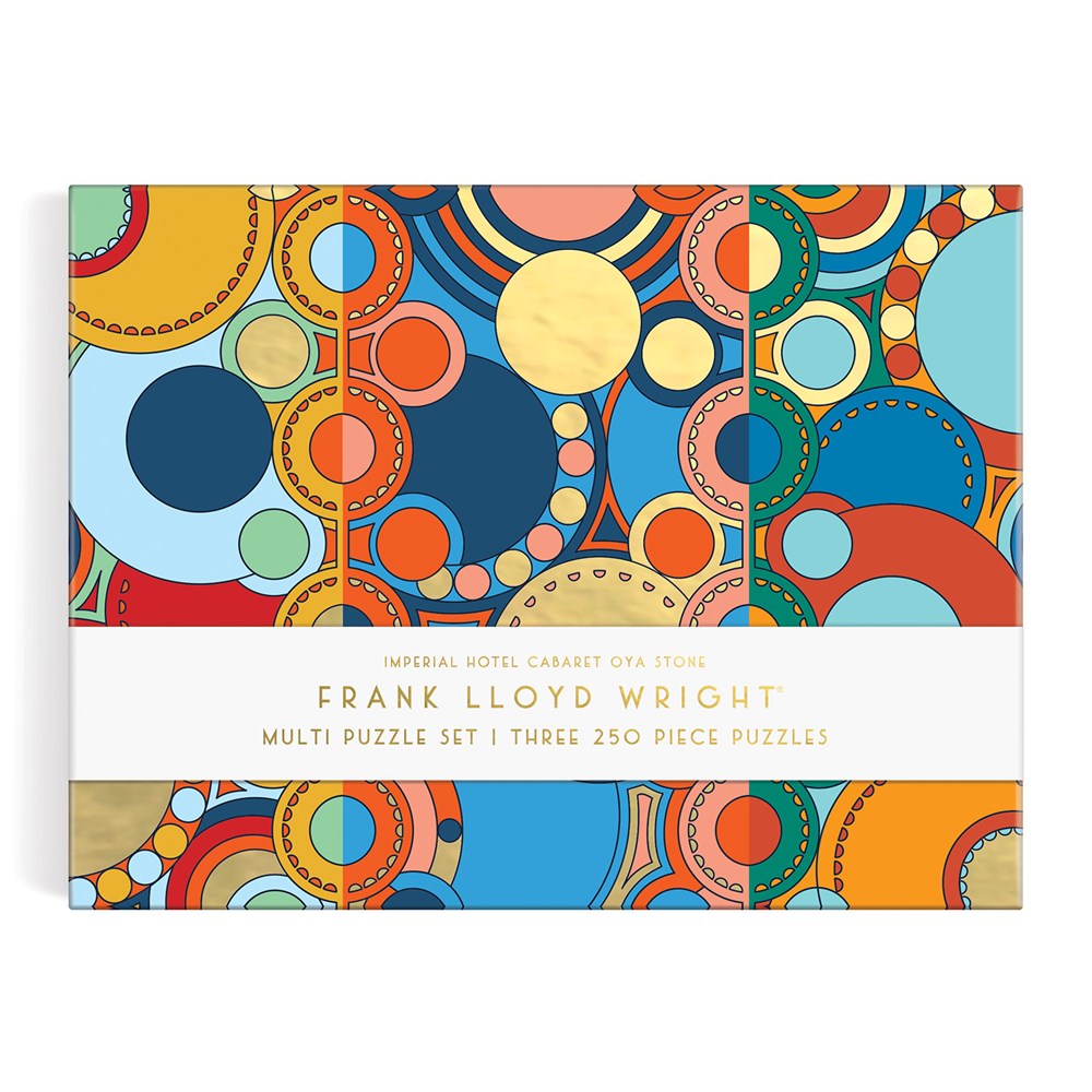 Frank Lloyd Wright Imperial Hotel Multi-Puzzle-Set