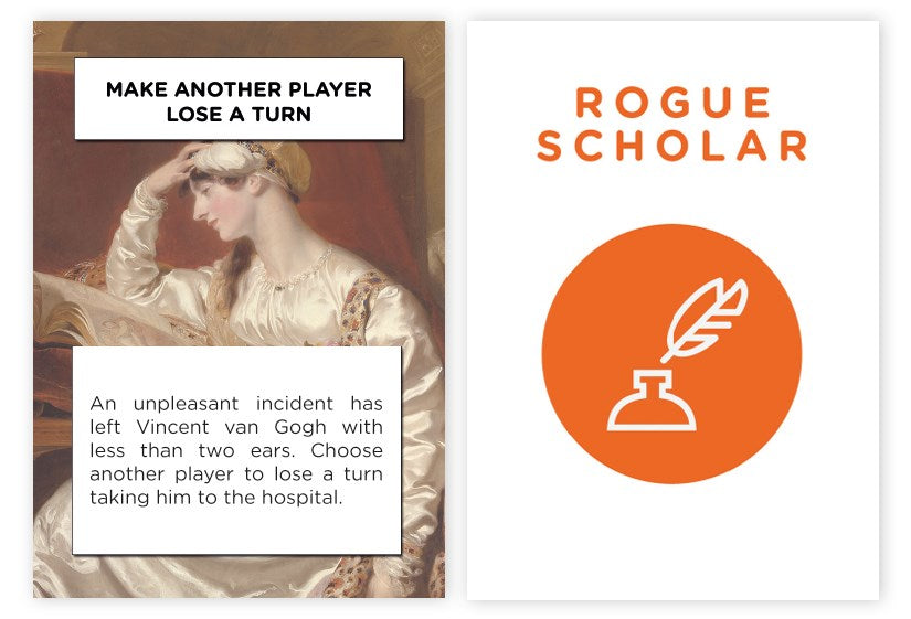Rogue Art History Trivia-Spiel