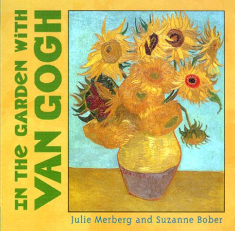 Im Garten mit Van-Gogh-Brettbuch