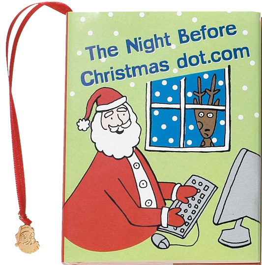 The Night Before Christmas Dot Com Mini Book