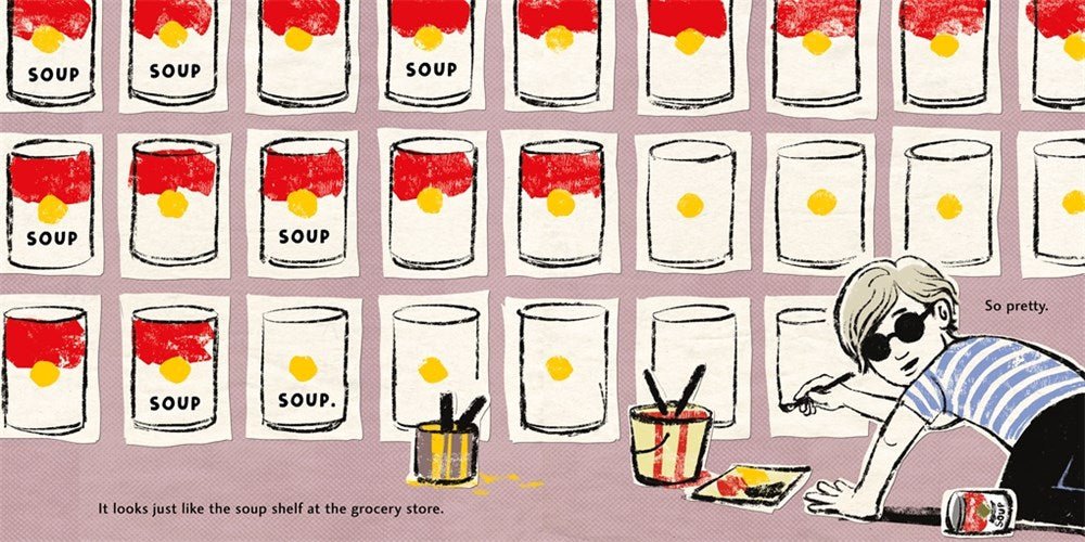 El arte está en todas partes: un libro sobre Andy Warhol