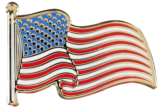 Pin de esmalte de la bandera de EE. UU.