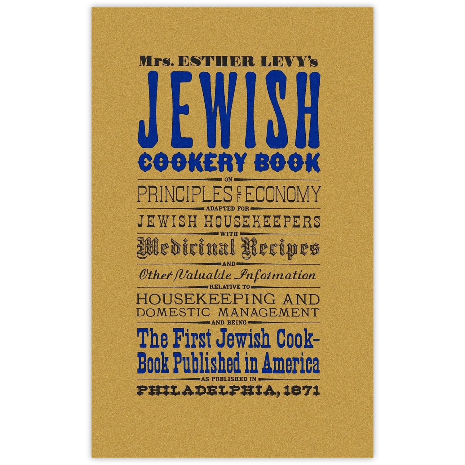Jewish Cookery Book - Chrysler Museum Shop