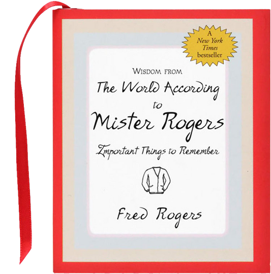 Sabiduría del mini libro "El mundo según el Sr. Rogers"