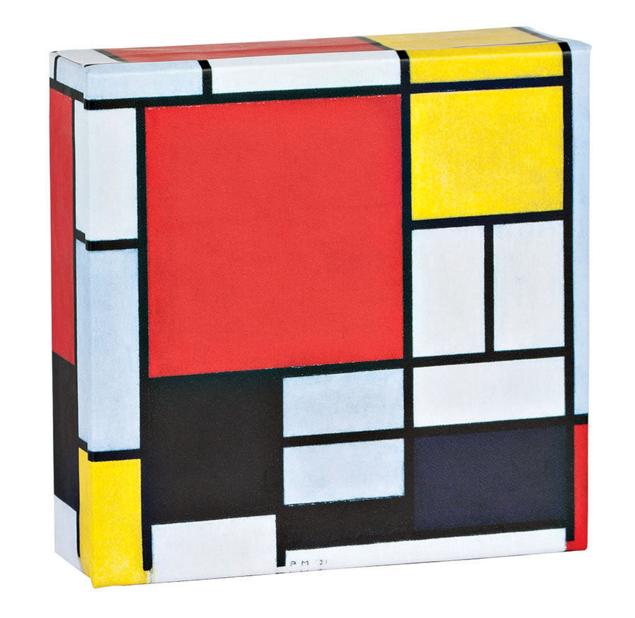 Mondrian Mini FlipTop Caja para tarjetas de notas